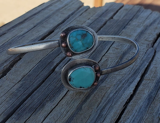 Turquoise Bypass Cuff